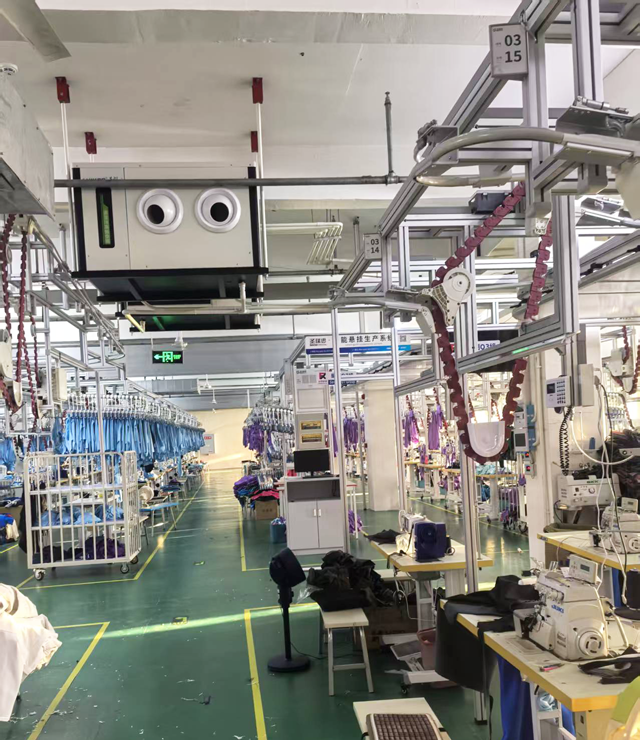 工業廠房內部降溫解決方案：蒸發冷省電空調高效節能新選擇