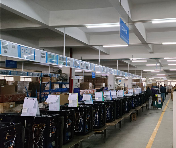 星科廠房工業(yè)空調（蒸發(fā)冷省電空調）生產車間