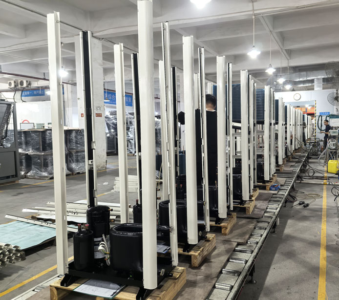 星科蒸發(fā)冷空調(diào)生產(chǎn)車間