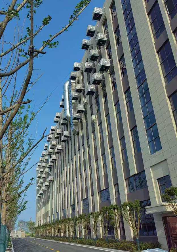 工業(yè)廠房車間整體通風降溫，應用星科工業(yè)水冷空調機