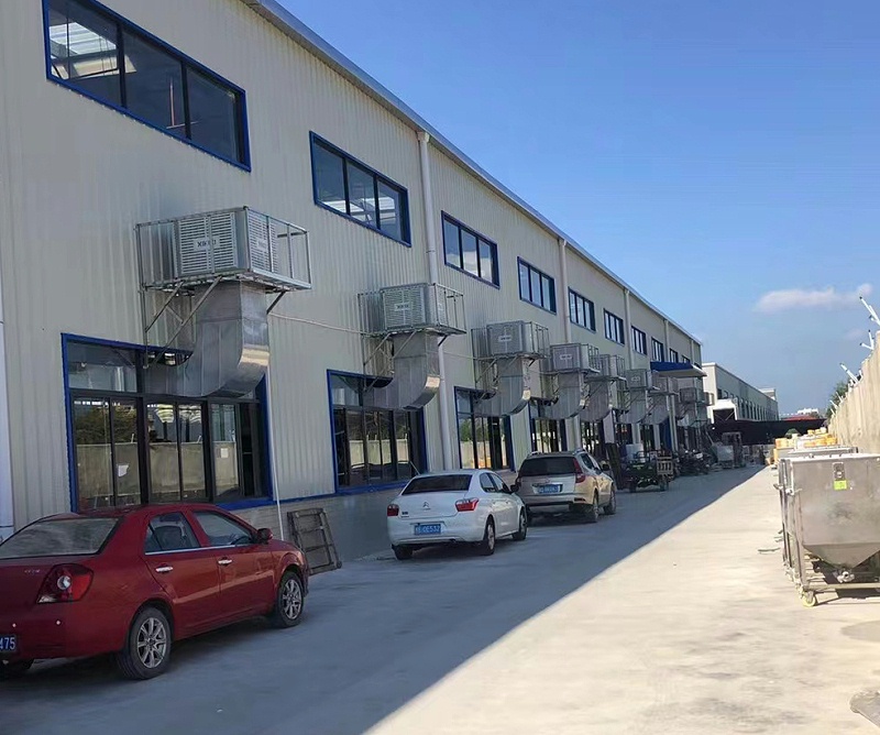 工業冷風機應用大型廠房車間降溫通風